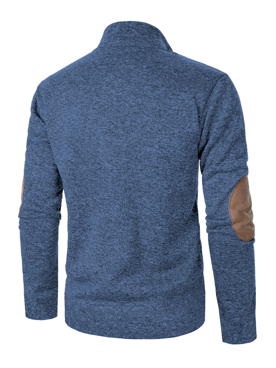 Men's standing collar short zi - Men'S Fashion V Neck Sweater ulasan dan harga