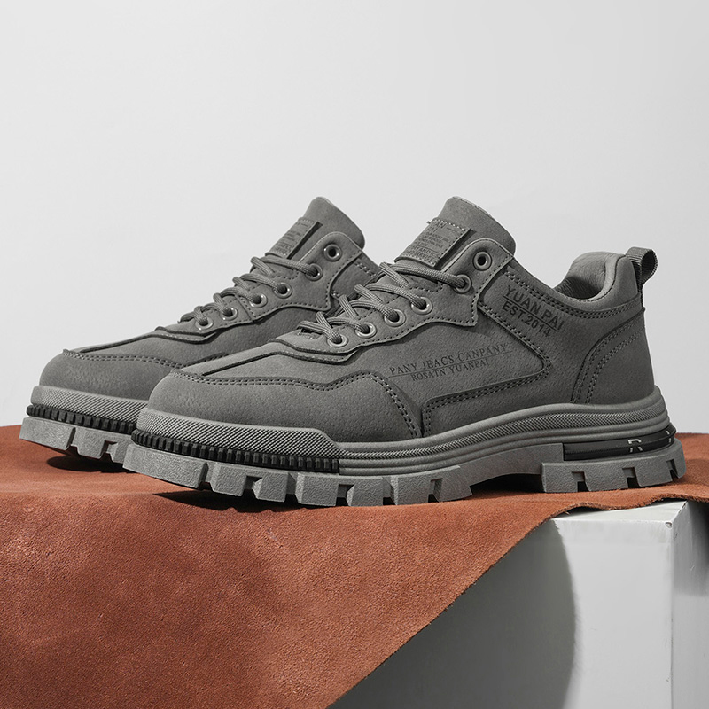 Men's Thick Sole Work Boots No - Mens Fashion Show ulasan dan harga
