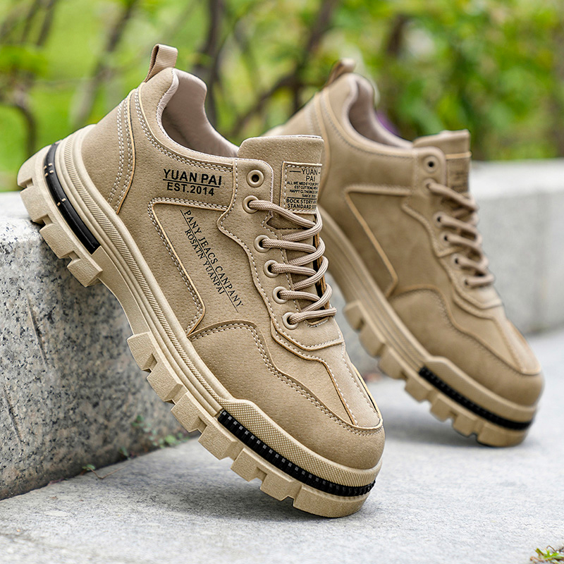 Men's Thick Sole Work Boots No - Mens Fashion Show ulasan dan harga