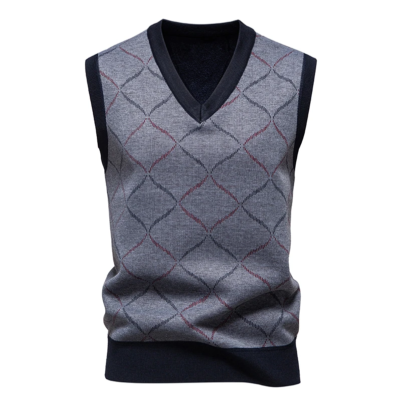 Men's 2026 V-neck Knitted Swea - Men'S Fashion V Neck Sweater ulasan dan harga