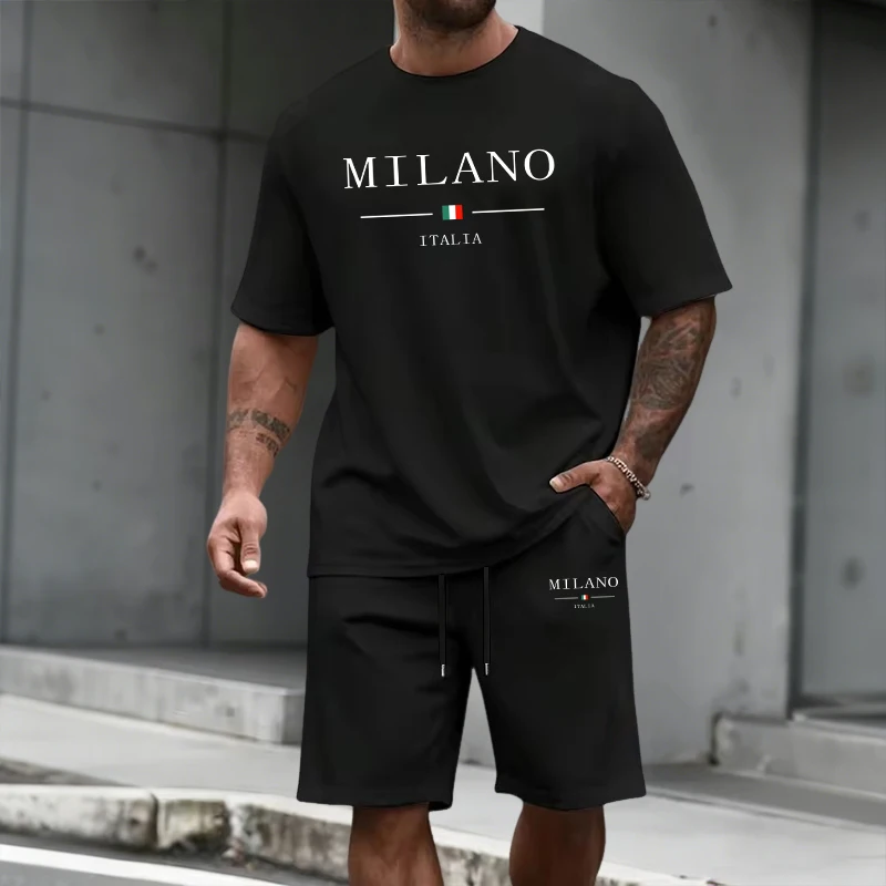 Men's Tracksuit Short Sleeve T - Men'S Fashion Rules ulasan dan harga