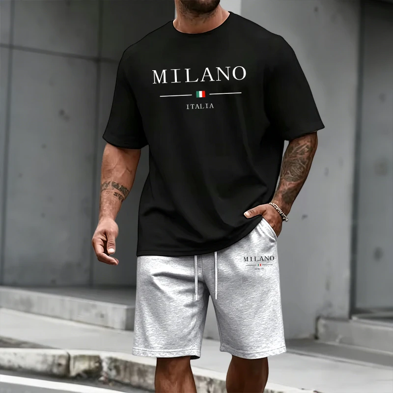 Men's Tracksuit Short Sleeve T - Men'S Fashion Rules ulasan dan harga