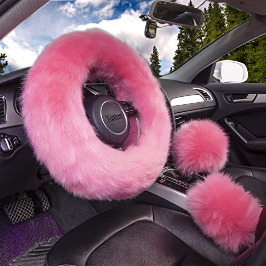 Fashion Fluffy Steering Wheel  - Men'S Fashion Hub ulasan dan harga