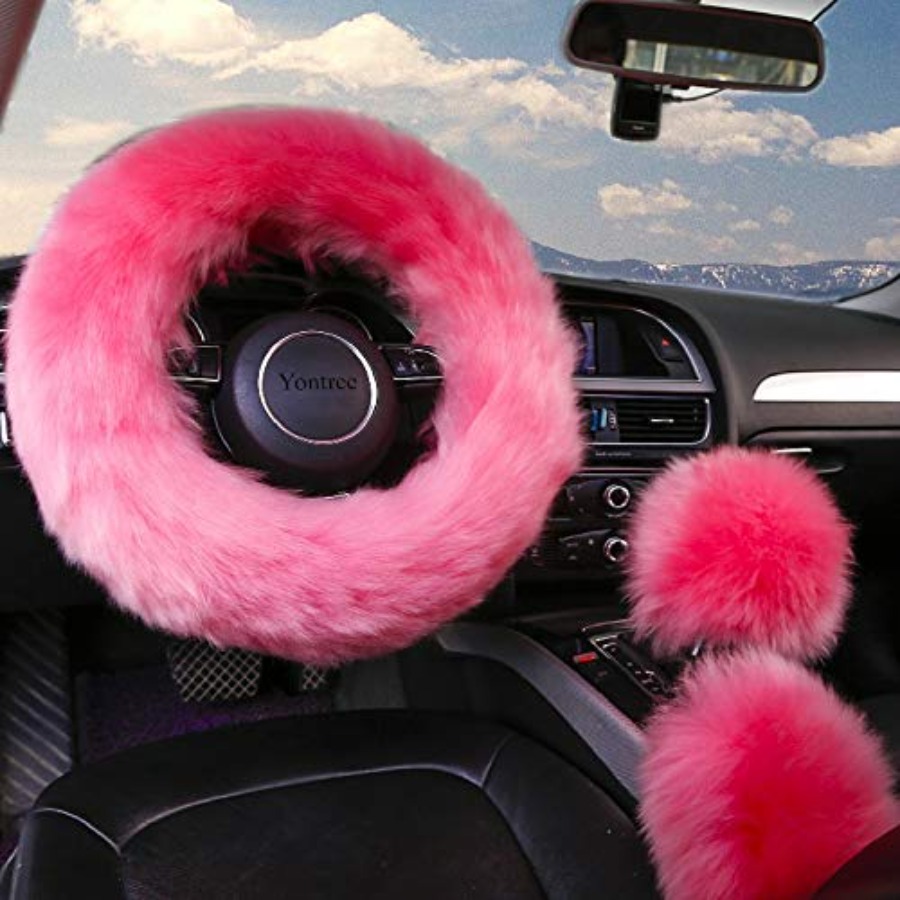 Fashion Fluffy Steering Wheel  - Men'S Fashion Hub ulasan dan harga