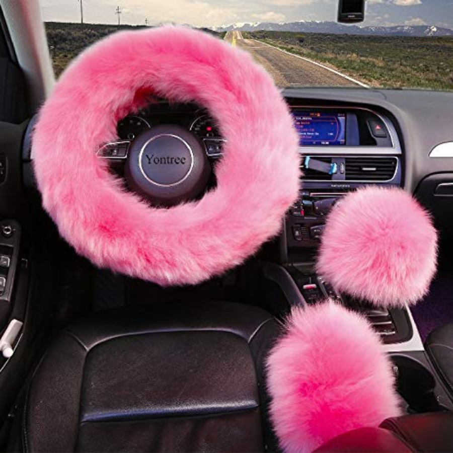 Fashion Fluffy Steering Wheel  - Men'S Fashion Hub ulasan dan harga