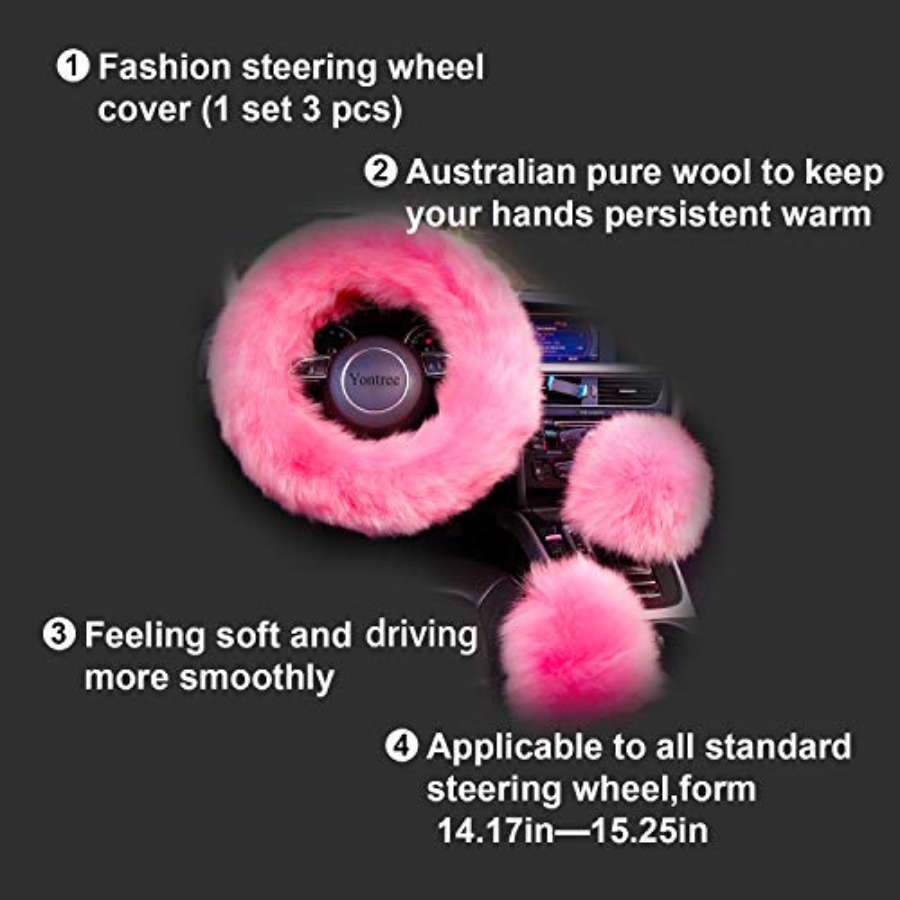 Fashion Fluffy Steering Wheel  - Men'S Fashion Hub ulasan dan harga