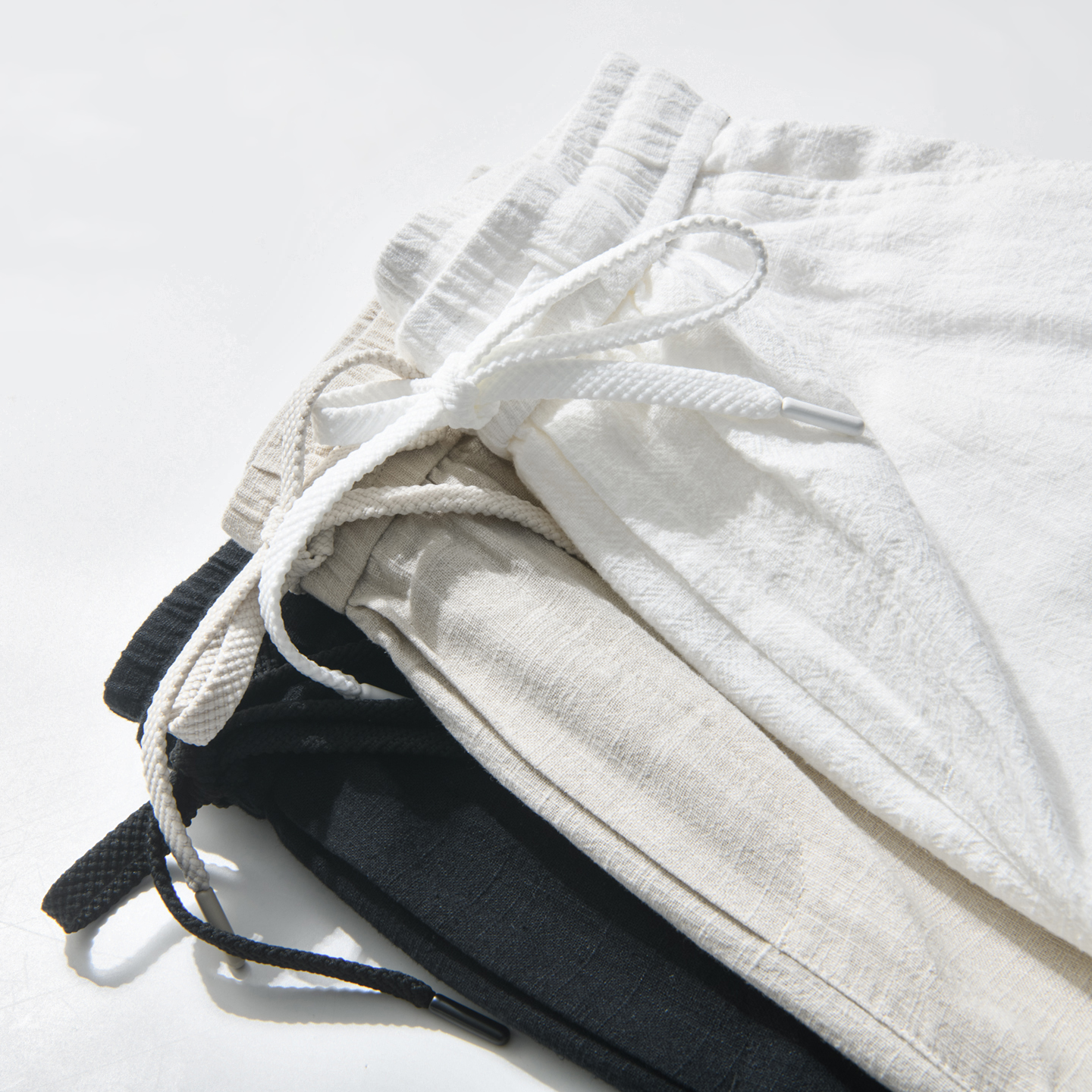 Natural Texture Linen Cotton B - Men'S Fashion Garage ulasan dan harga