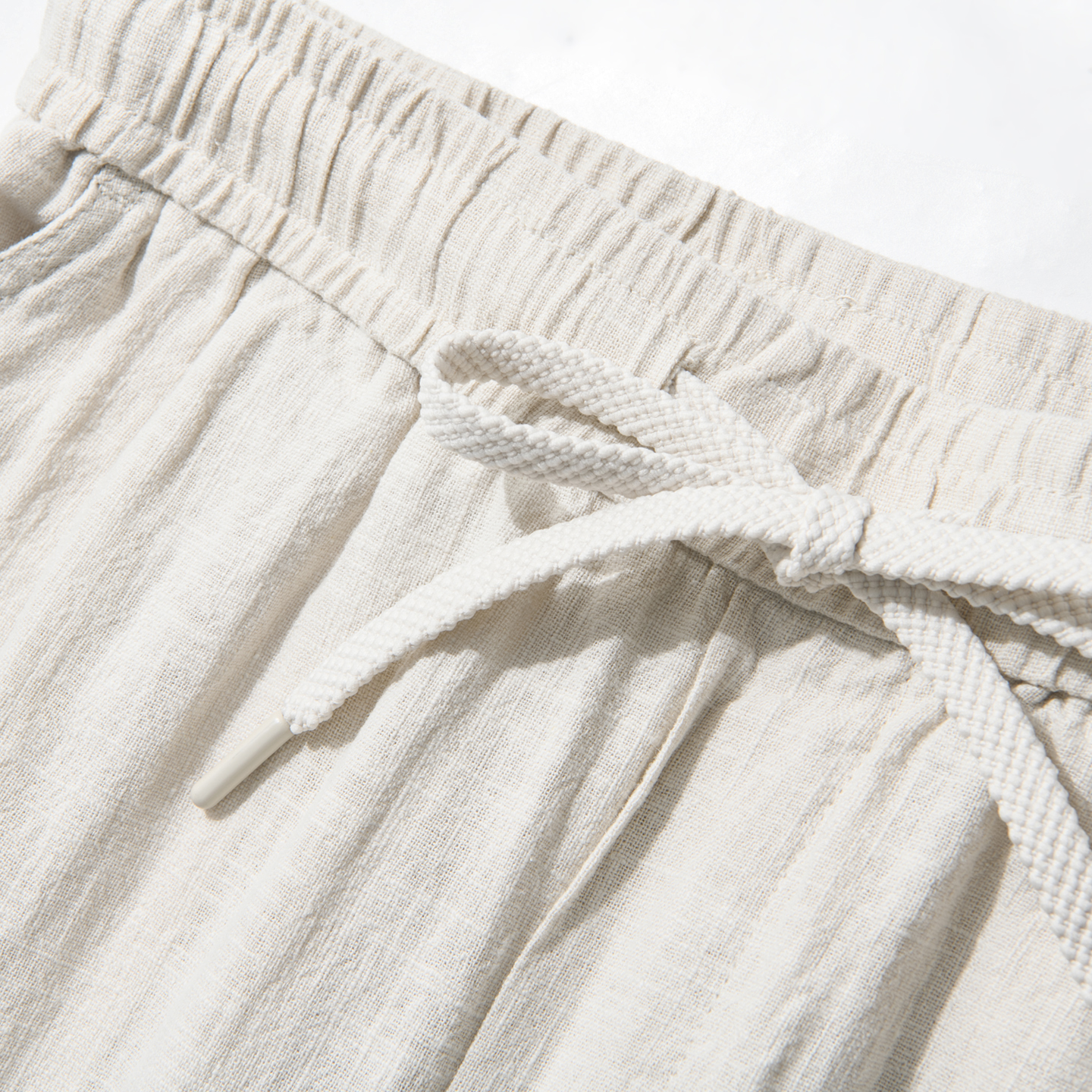 Natural Texture Linen Cotton B - Men'S Fashion Garage ulasan dan harga