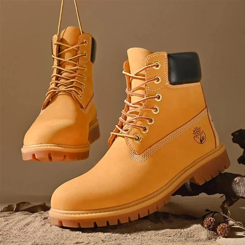 Boots Men High Top Boots High  - Mens Fashion Show ulasan dan harga