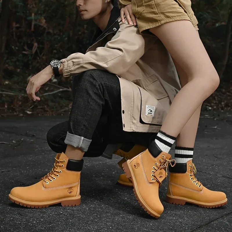 Boots Men High Top Boots High  - Mens Fashion Show ulasan dan harga