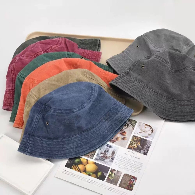 New Unisex Bucket Hat Fashion  - Mens Fashion Bucket Hat ulasan dan harga