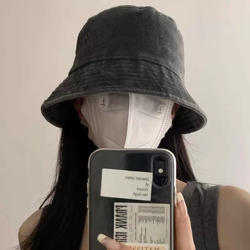 New Unisex Bucket Hat Fashion  - Mens Fashion Bucket Hat ulasan dan harga