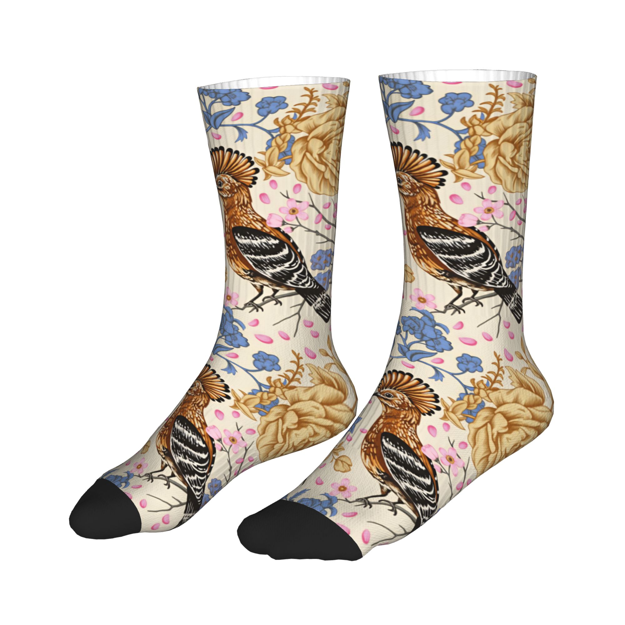 Hoopoe Bird Blue Peony Vintage - Men Fashion Vintage ulasan dan harga
