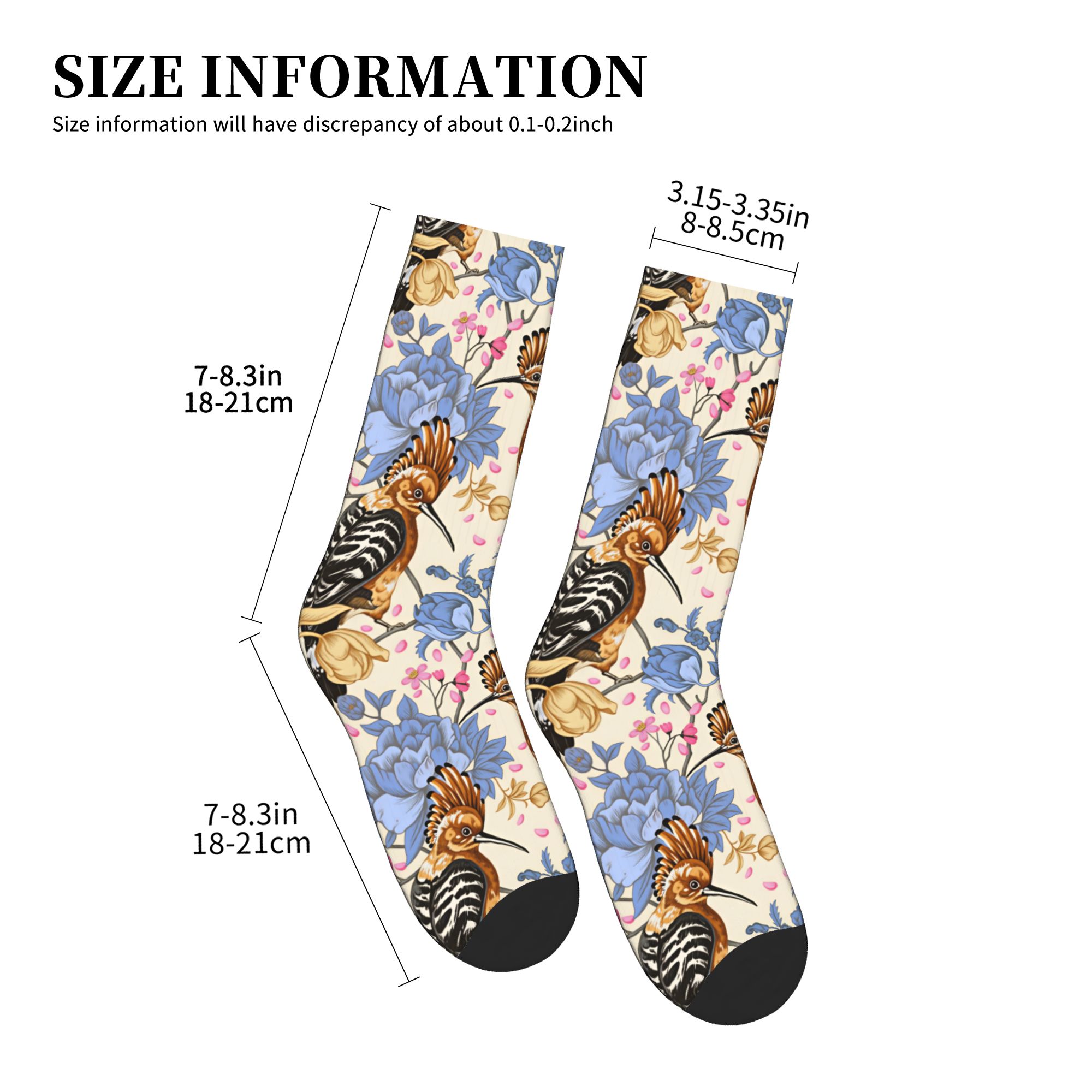 Hoopoe Bird Blue Peony Vintage - Men Fashion Vintage ulasan dan harga