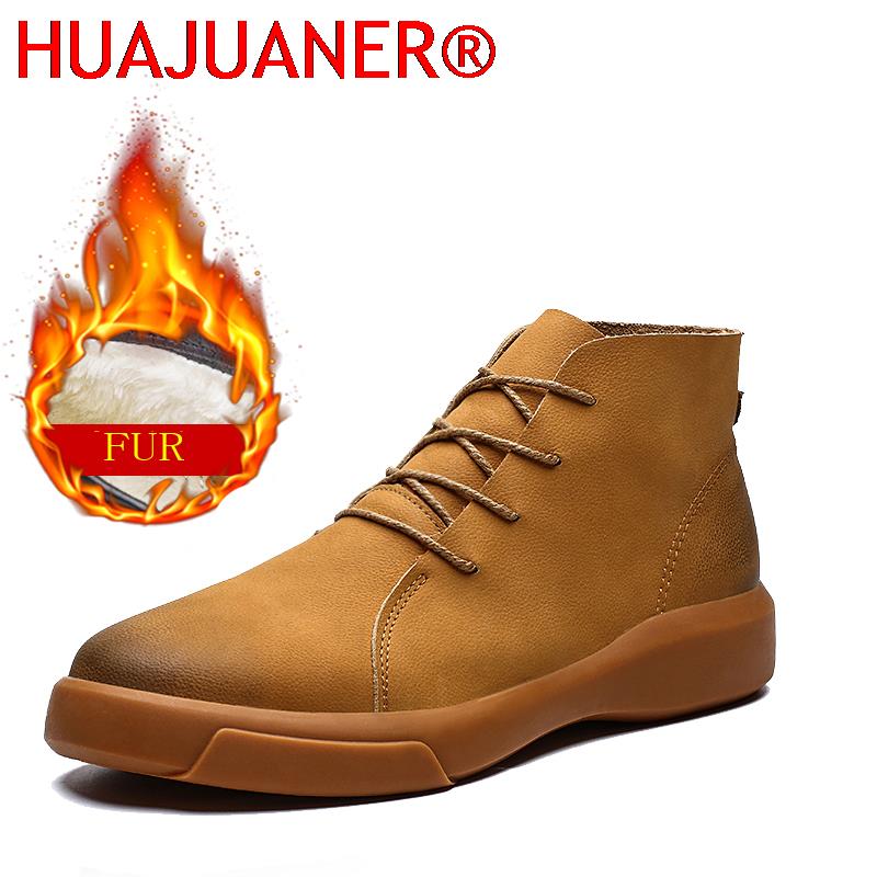 Luxury Brand Winter Fur Warm C - Men Fashion Vintage ulasan dan harga